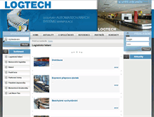 Tablet Screenshot of logtech.cz
